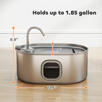 Stainless Steel Pet Water Fountain