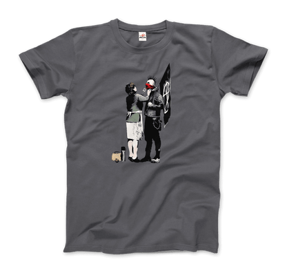 Banksy Anarchist Punk and His Mother Artwork T-Shirt